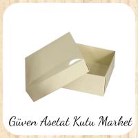 7x7x2.2 Krem Komple Karton Kutu