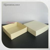 7x7x2.2 Krem Komple Karton Kutu