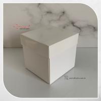 7x7x7 Beyaz Komple Karton Kutu