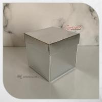 7x7x7 Gümüş Komple Karton Kutu