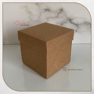 7x7x7 Kraft Komple Karton Kutu
