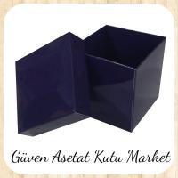 7x7x7 Lacivert Komple Karton Kutu
