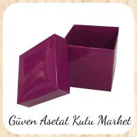 7x7x7 Mor  Komple Karton Kutu