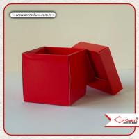 7x7x7 Kırmızı Komple Karton Kutu