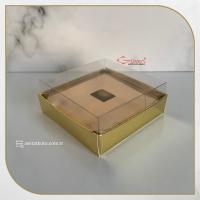 8x8x3 Gold Metalize İçten Kapanan Zikirmatik Kutusu