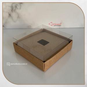 8x8x3 Kraft İçten Kapanan Zikirmatik Kutusu