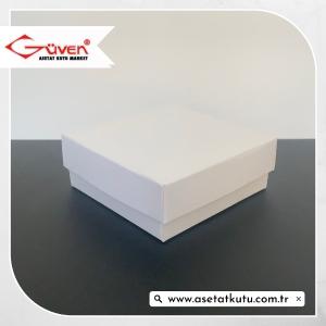 8x8x3 Beyaz Komple Karton Kutu