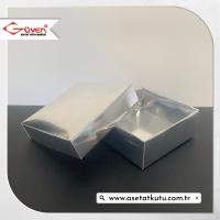 8x8x3 Gümüş Komple Karton Kutu
