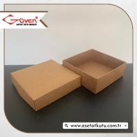 8x8x3 Kraft Komple Karton Kutu