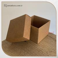 8x8x6.5 Kraft Komple Karton Kutu
