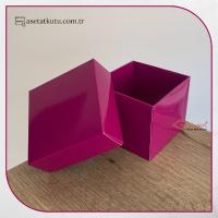 8x8x6.5 Mor Komple Karton Kutu