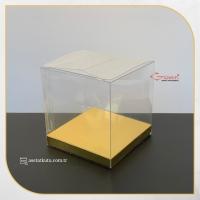 8x8x8 Gold İç Yükselticili Otomatik Asetat Kutu