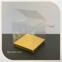 8x8x8 Gold İç Yükselticili Otomatik Asetat Kutu