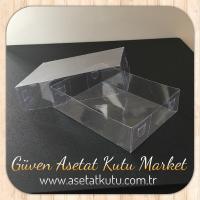 9x12x3 Ölçülü Asetat Kutu