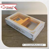 9x16x3 Beyaz Kutu [Gold Zikirmatik İçli]