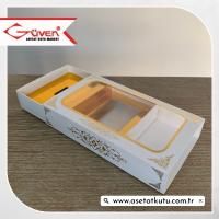 9x16x3 Beyaz Kutu [Gold Zikirmatik İçli]