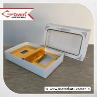 9x16x3 Beyaz Kutu [Gold Zikirmatik İçli]