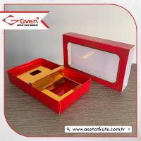 9x16x3 Kırmızı Kutu [Gold Zikirmatik İçli]