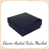 9x9x3 Lacivert Komple Karton Kutu