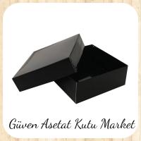 9x9x3 Siyah Komple Karton Kutu