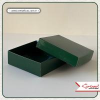 9x9x3 Yeşil Komple Karton Kutu
