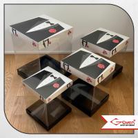 Damat Desenli 4'lü Bohça Kutusu Seti