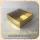 6x6x2.5 Altı Gold Metalize Karton Üstü Asetat Kutu