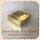 6x6x3.5 Altı Gold Metalize Karton Üstü Asetat Kutu