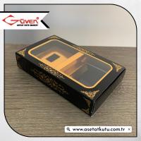 9x16x3 Siyah Kutu [Gold Zikirmatik İçli]